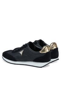 Guess Sneakersy FLJJOG SUE12 Czarny. Kolor: czarny. Materiał: skóra