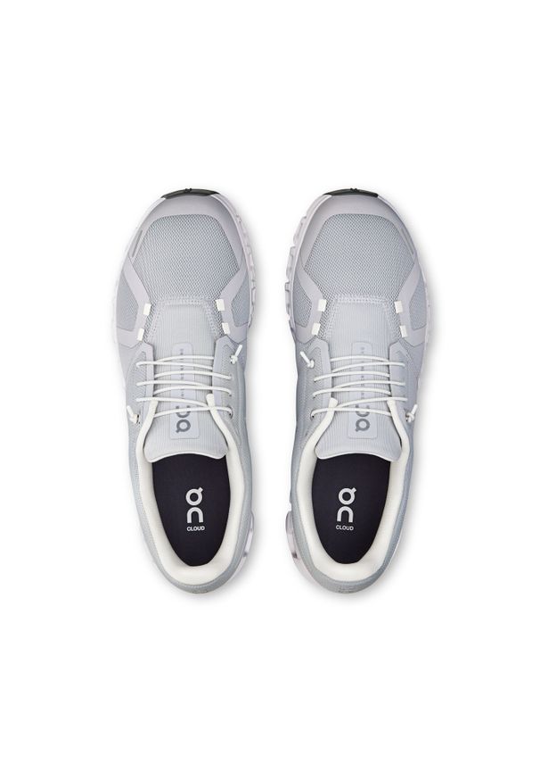 On - ON Cloud 6 M Glacier | White Sneakersy męskie. Kolor: szary
