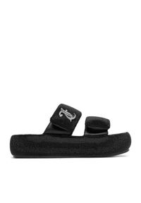 Juicy Couture Klapki CEO-WSS21515-02 Czarny. Kolor: czarny. Materiał: materiał #1