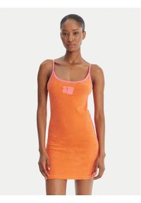 Billabong Sukienka letnia Sunkiss EBJFD03001 Pomarańczowy Slim Fit. Kolor: pomarańczowy. Materiał: bawełna. Sezon: lato #1