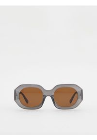 Reserved - Okulary przeciwsłoneczne - szary. Kolor: szary #1
