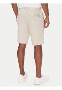 BOSS Szorty materiałowe S_Commuter-J 50511436 Beżowy Slim Fit. Kolor: beżowy. Materiał: syntetyk