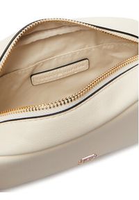 TOMMY HILFIGER - Tommy Hilfiger Torebka Th Logotape Camera Bag AW0AW18741 Biały. Kolor: biały. Materiał: skórzane #7