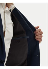 Hugo - HUGO Garnitur Henry/Getlin232X 50558069 Granatowy Slim Fit. Kolor: niebieski. Materiał: syntetyk #7