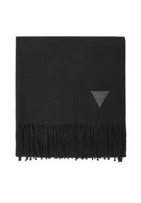 Guess Szalik AM9568 POL03 Czarny. Kolor: czarny. Materiał: materiał, poliester