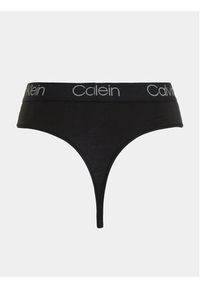 Calvin Klein Underwear Stringi 000QD3754E Czarny. Kolor: czarny. Materiał: bawełna #6