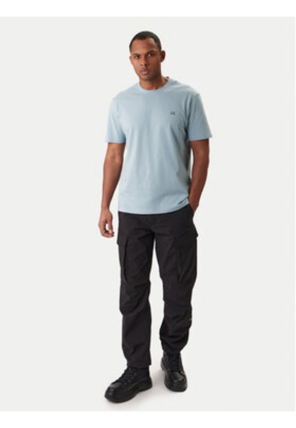 C.P. Company T-Shirt 20CMTS725A005100W Niebieski Regular Fit. Kolor: niebieski. Materiał: bawełna