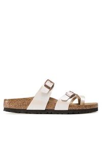 Birkenstock Japonki Mayari 1020664 Écru. Materiał: skóra #7