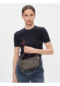 Guess Torebka Noelle (QL) Mini Bags HWQL78 79710 Brązowy. Kolor: brązowy. Materiał: skórzane