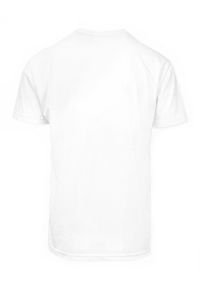 Hovard - T-Shirt Bawełniany Biały Męski Bez Nadruku, Koszulka, Krótki Rękaw, Basic, U-neck. Okazja: na co dzień. Kolor: biały. Materiał: bawełna. Długość rękawa: krótki rękaw. Długość: krótkie. Sezon: wiosna, lato. Styl: casual #2