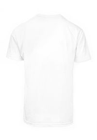 Hovard - T-Shirt Bawełniany Biały Męski Bez Nadruku, Koszulka, Krótki Rękaw, Basic, U-neck. Okazja: na co dzień. Kolor: biały. Materiał: bawełna. Długość rękawa: krótki rękaw. Długość: krótkie. Sezon: lato, wiosna. Styl: casual