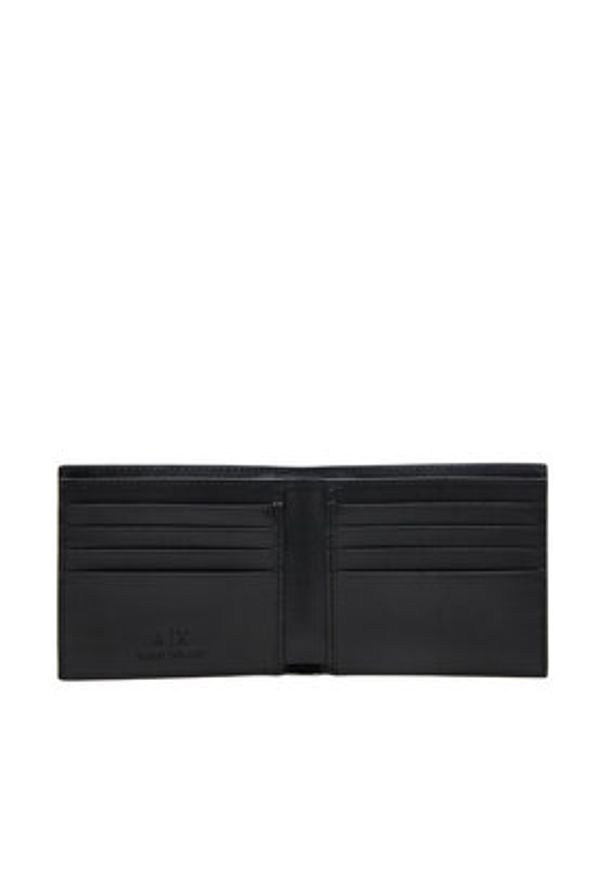 Armani Exchange Duży Portfel Męski 958097 CC845 00020 Czarny. Kolor: czarny. Materiał: skóra