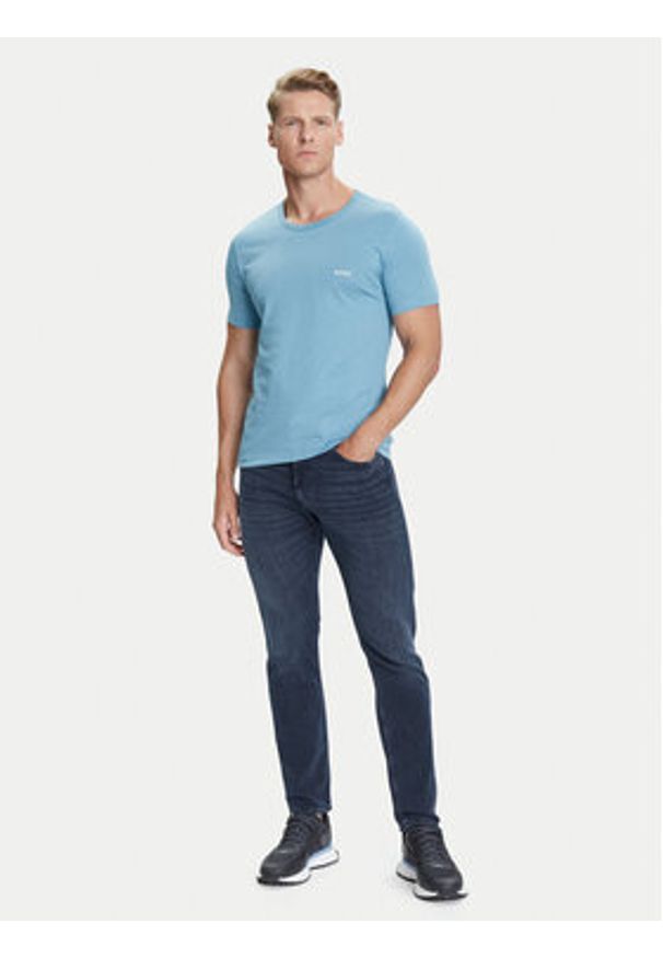 BOSS Jeansy H-Delaware 50544924 Granatowy Slim Fit. Kolor: niebieski