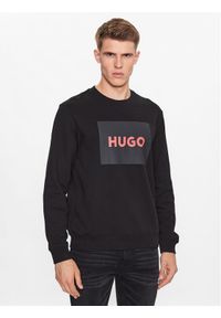Hugo Bluza Duragol222 50467944 Czarny Regular Fit. Kolor: czarny. Materiał: bawełna #1