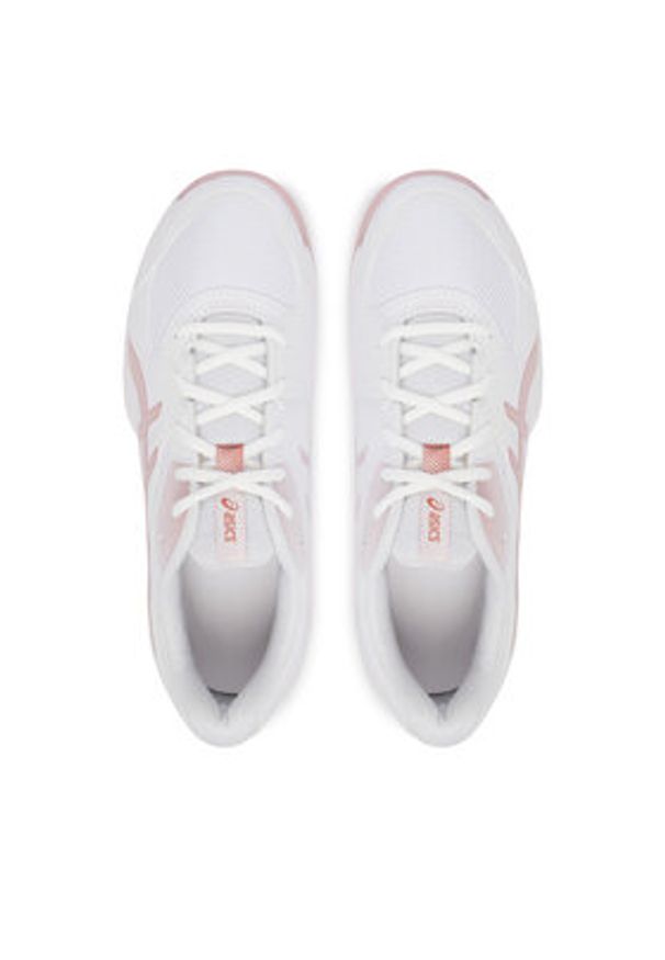 Asics Buty do tenisa Gel-Game Gs 1044A083 Biały. Kolor: biały. Materiał: skóra. Sport: tenis