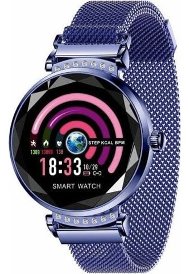 Smartwatch Active Band RH2 Niebieski. Rodzaj zegarka: smartwatch. Kolor: niebieski