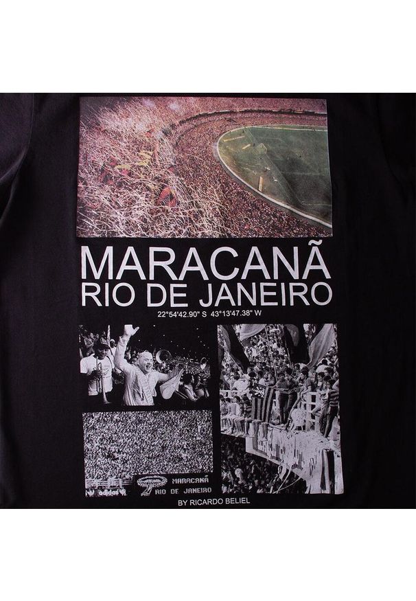 COPA FOOTBALL - Koszulka dla dorosłych - Revista Libero Maracanã - Czarny. Kolor: czarny. Sport: piłka nożna