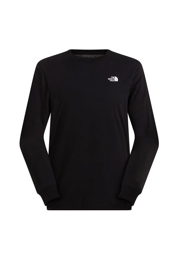 Koszulka męska The North Face Evolution Simple Dome 0A8EU3JK31 - czarna. Kolor: czarny. Materiał: materiał, poliester. Długość rękawa: długi rękaw. Długość: długie