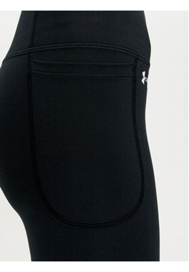 Under Armour Legginsy UA Motion 1383607 Czarny Slim Fit. Kolor: czarny. Materiał: syntetyk