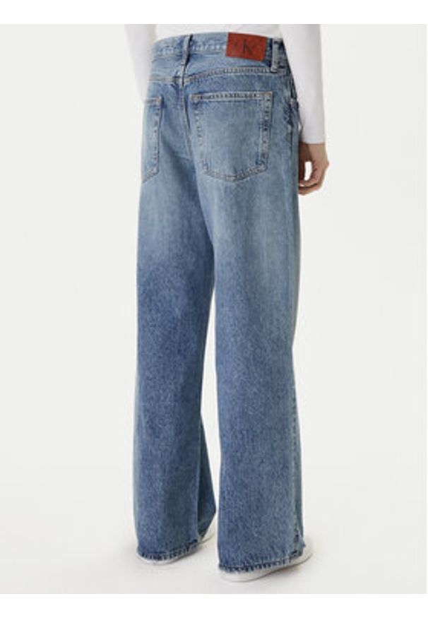 Calvin Klein Jeans Jeansy LV047F473G Niebieski Baggy Fit. Kolor: niebieski