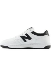 Buty New Balance sportowe BB480LBK białe. Okazja: na co dzień. Kolor: biały. Materiał: materiał, syntetyk, dresówka, skóra. Szerokość cholewki: normalna. Sport: turystyka piesza #9