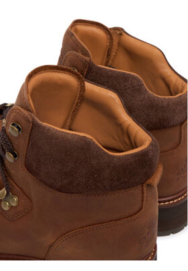 Polo Ralph Lauren Trapery Alpn Bt Lite 812974116002 Brązowy. Kolor: brązowy. Materiał: nubuk, skóra