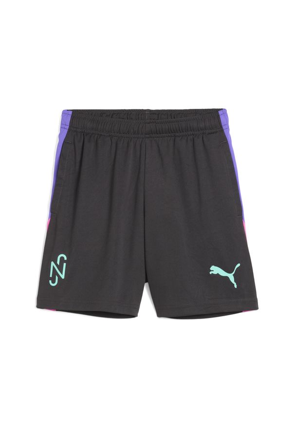 Puma - Młodzieżowe szorty piłkarskie Neymar Jr Creativity PUMA Dark Coal Gray. Kolor: szary. Sport: piłka nożna