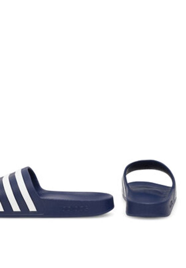 Adidas - adidas Klapki ADILETTE AQUA F35542_ Granatowy. Kolor: niebieski