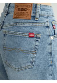 Big-Star - Szorty damskie jeansowe o luźnym kroju niebieskie Authentic 291. Okazja: na co dzień, na spacer. Kolor: niebieski. Materiał: jeans. Sezon: lato. Styl: casual, wakacyjny, klasyczny #5