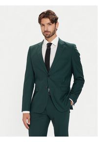 Hugo - HUGO Garnitur Arti-Hesten253X 50544524 Zielony Extra Slim Fit. Kolor: zielony. Materiał: syntetyk #4