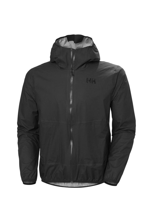 Kurtka wodoodporna z kapturem Helly Hansen Verglas 2.5L Fastpack. Typ kołnierza: kaptur. Kolor: czarny