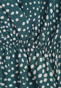 Born2be - Zielona Sukienka Kepherine. Okazja: na co dzień, na spacer. Kolor: zielony. Długość rękawa: krótki rękaw. Typ sukienki: kopertowe. Styl: casual, elegancki #8