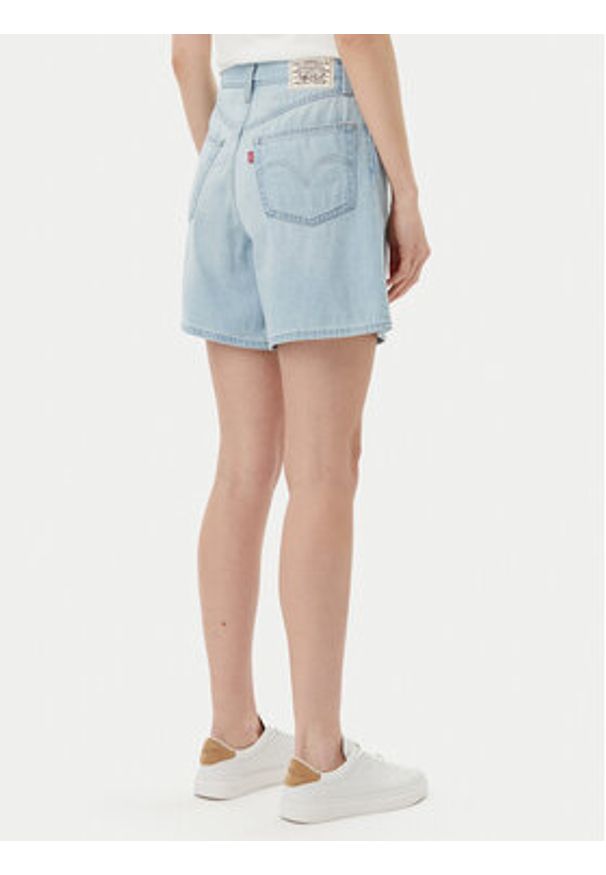 Levi's® Szorty jeansowe A9311-0016 Błękitny Baggy Fit. Kolor: niebieski. Materiał: bawełna
