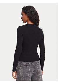 Hugo - HUGO Sweter Sarpha 50554317 Czarny Slim Fit. Kolor: czarny. Materiał: wiskoza #4
