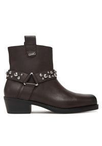 Liu Jo Botki Roxy 01 SF5047 P0102 Brązowy. Kolor: brązowy. Materiał: skóra