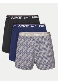 Nike Komplet 3 par bokserek 000PKE1262 Czarny. Kolor: czarny. Materiał: syntetyk