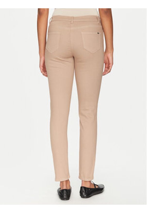 Morgan Jeansy 211-PETRA1 Brązowy Skinny Fit. Kolor: brązowy
