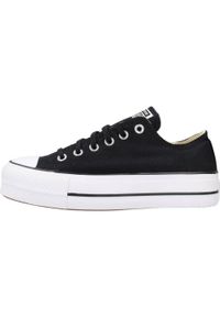Converse - Buty CONVERSE ALL STAR LIFT LOW Czarny. Okazja: na co dzień. Kolor: biały, wielokolorowy, czarny. Model: Converse All Star #2