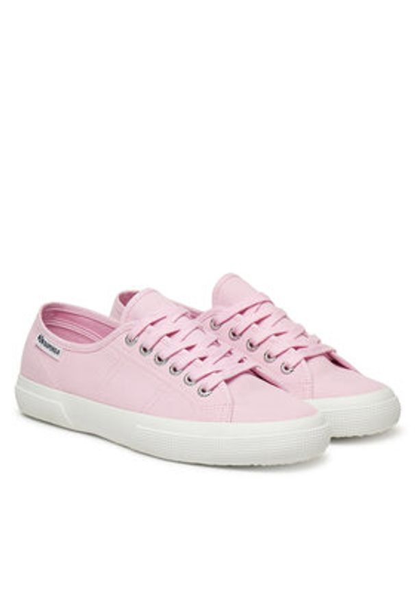 Superga Tenisówki S7151EW Różowy. Kolor: różowy. Materiał: materiał