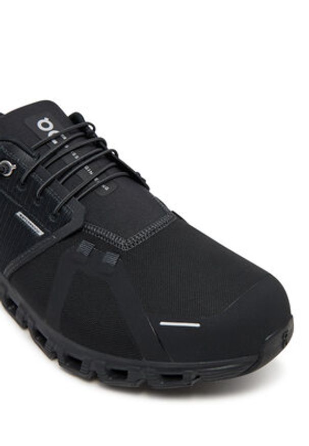 On Buty do biegania Cloud 6 Wp 3MF10061043 Czarny. Kolor: czarny. Materiał: materiał