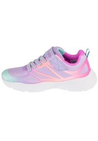 skechers - Buty sportowe Sneakersy dziewczęce, Power Jams. Kolor: różowy. Sport: turystyka piesza