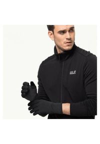 Rękawiczki trekkingowe Jack Wolfskin Allrounder. Kolor: czarny. Sport: turystyka piesza #2