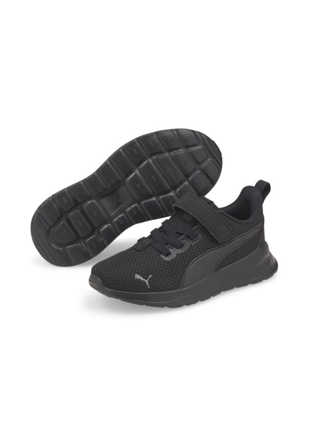 Puma - Dziecięce buty sportowe Anzarun Lite PUMA Black Ultra Gray. Kolor: czarny, szary, wielokolorowy. Sport: turystyka piesza