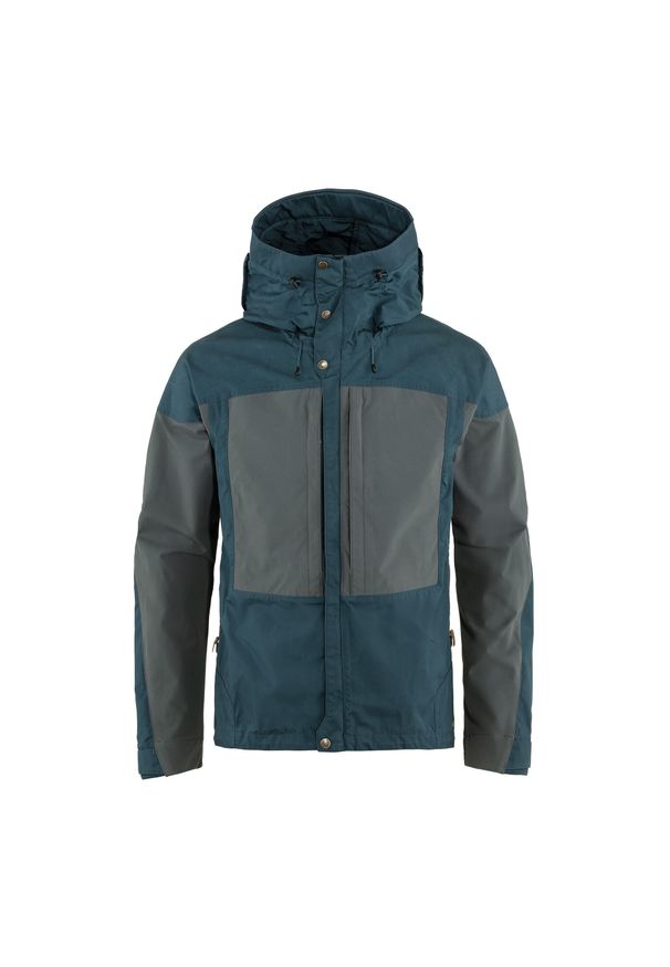 Kurtka przeciwwiatrowa męska Fjällräven Keb. Kolor: niebieski. Sport: turystyka piesza