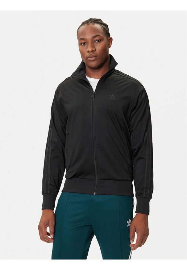 Adidas - adidas Bluza adicolor Classics Firebird JY1347 Czarny Loose Fit. Kolor: czarny. Materiał: syntetyk