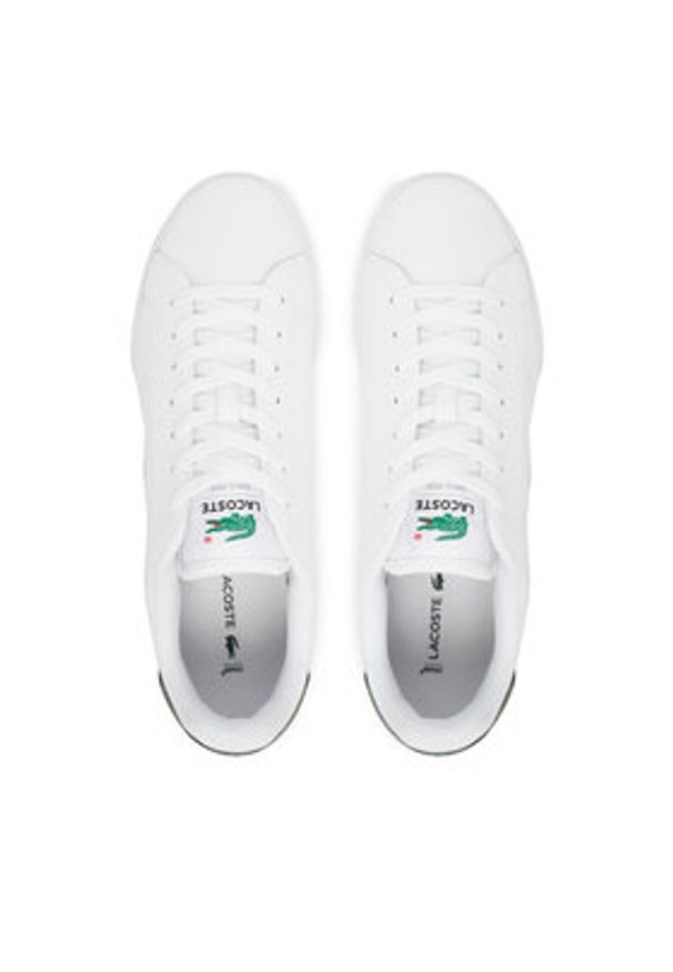 Lacoste Sneakersy Carnaby Cup 49SMA0036 Biały. Kolor: biały. Materiał: skóra