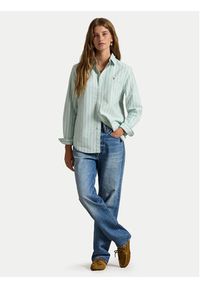 Polo Ralph Lauren Koszula 211970739500 Zielony Relaxed Fit. Typ kołnierza: polo. Kolor: zielony. Materiał: bawełna #2