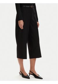 Vero Moda Kuloty Elma 10339926 Czarny Wide Leg. Kolor: czarny. Materiał: syntetyk #1