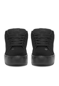 DC Shoes Sneakersy CEO-COURT GRAFFIK PLATFORM DC02422002 Czarny. Kolor: czarny. Materiał: nubuk, skóra. Obcas: na platformie #7