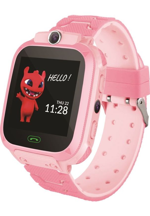 Smartwatch MaxLife MXKW-300 Różowy (OEM0002294). Rodzaj zegarka: smartwatch. Kolor: różowy